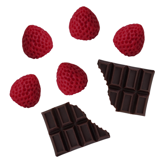 chocolate and strawberry wax melts
