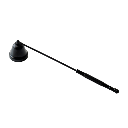 matte black bell snuffer candle accessory