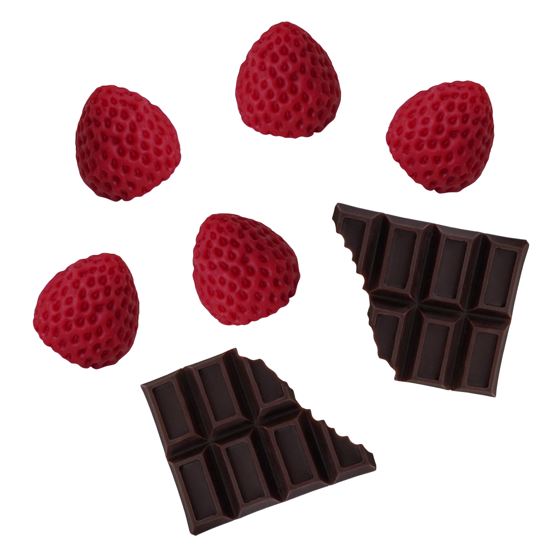 chocolate and strawberry wax melts