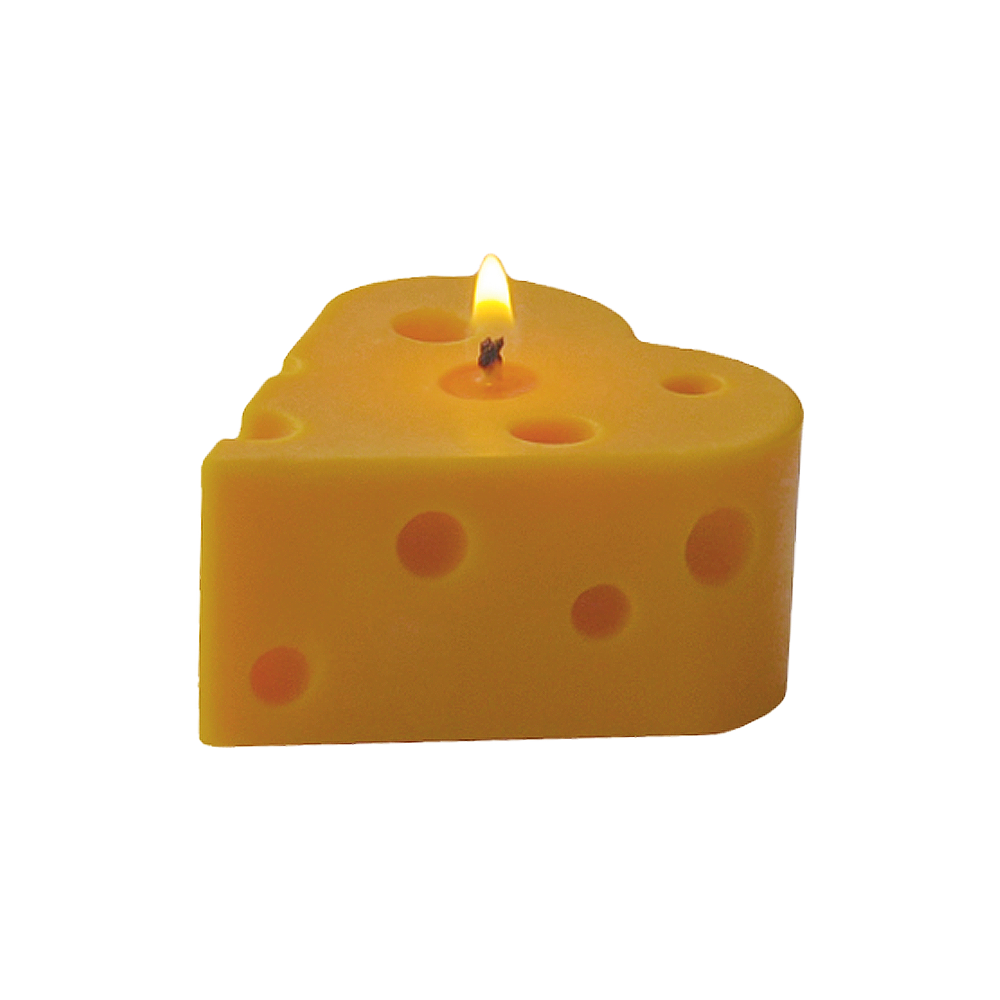 Heart Cheese Candle